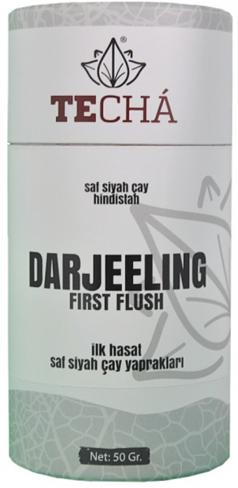 Te Cha Tea Darjeeling İlk Hasat Saf Dökme Çay 50 gr