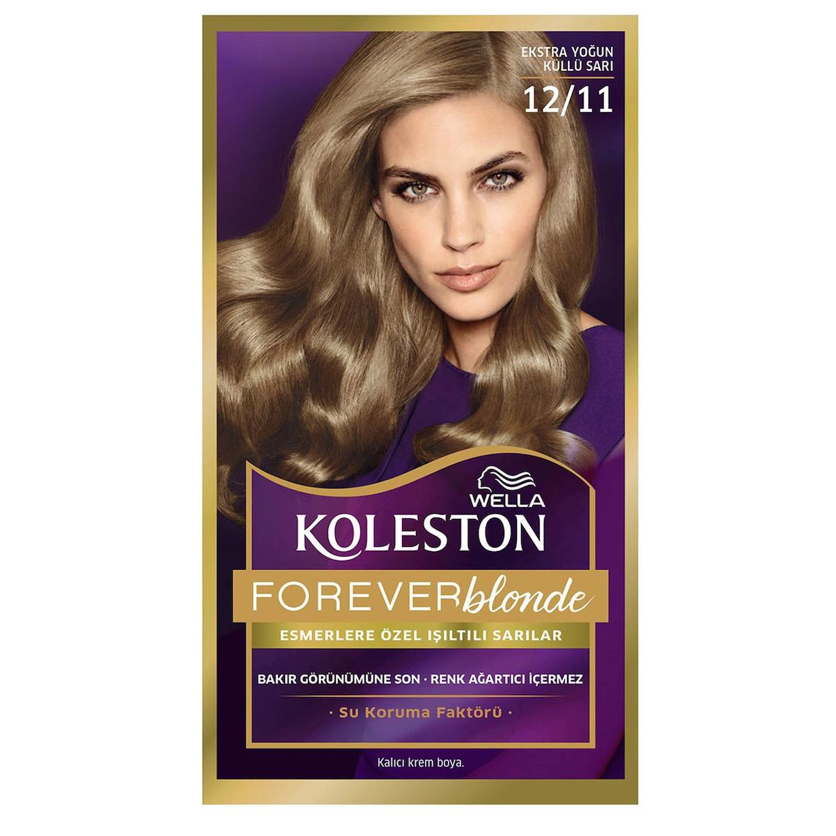 Wella Koleston 12.11 Ultra Yoğun Küllü Sarı Krem Saç Boyası 50 ml