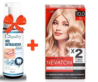 Fırat Kozmetik 10.0 Platin Krem Saç Boyası 2x50 ml
