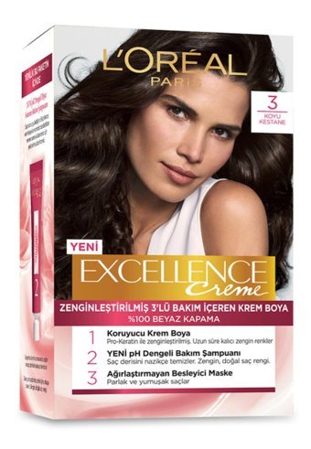 L'Oreal Professionnel 3.0 Koyu Kestane Amonyaksız Krem Saç Boyası