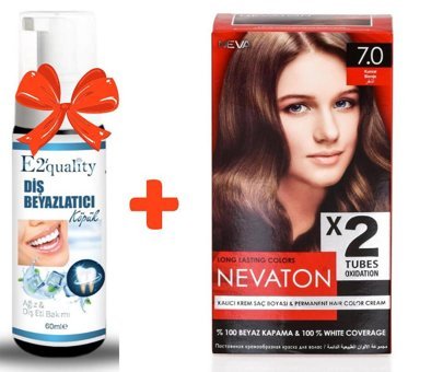 Fırat Kozmetik 7.0 Kumral Krem Saç Boyası 2x50 ml