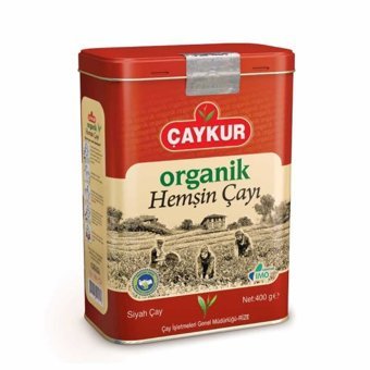 Çaykur Hemşin Metal Kutu Organik Dökme Çay 400 gr