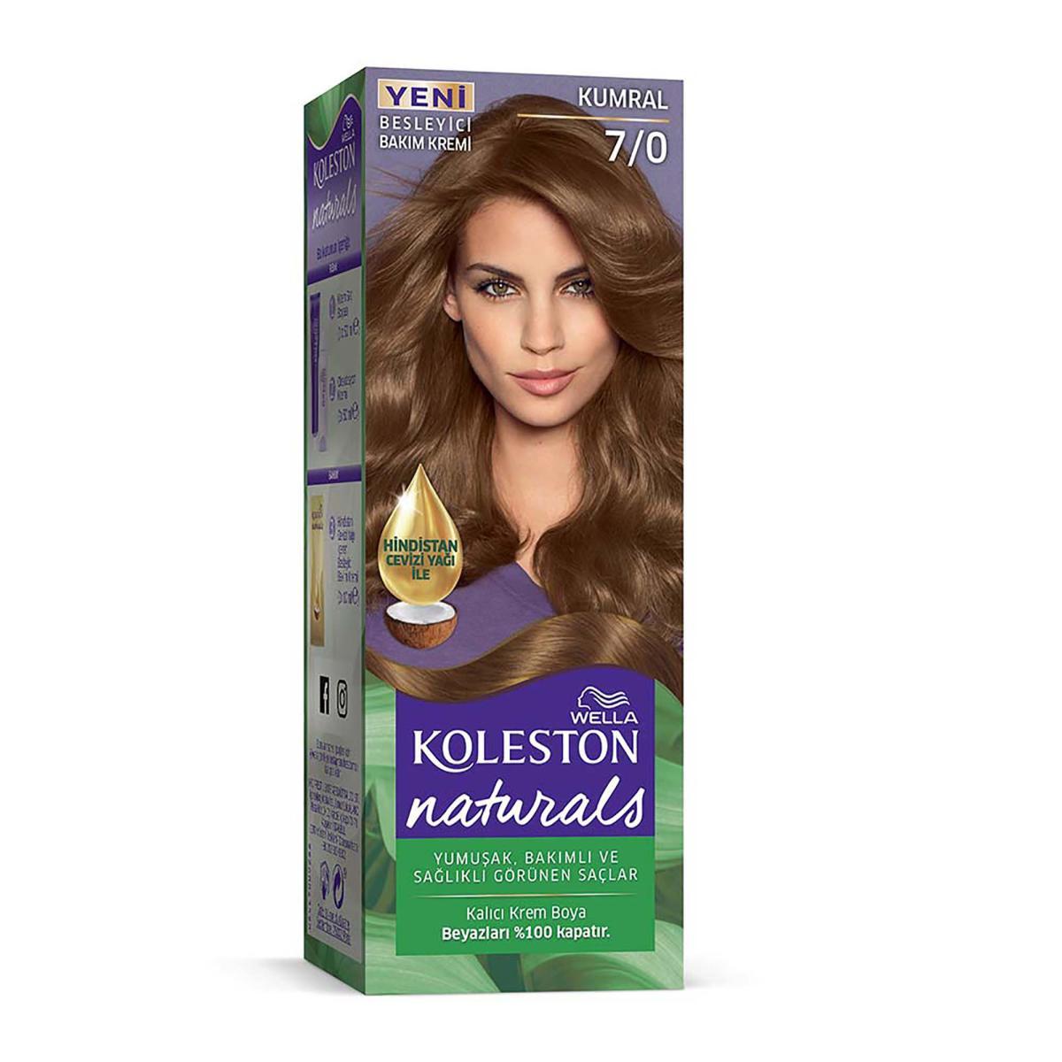 Wella Koleston 7.0 Kumral Krem Saç Boyası 50 ml