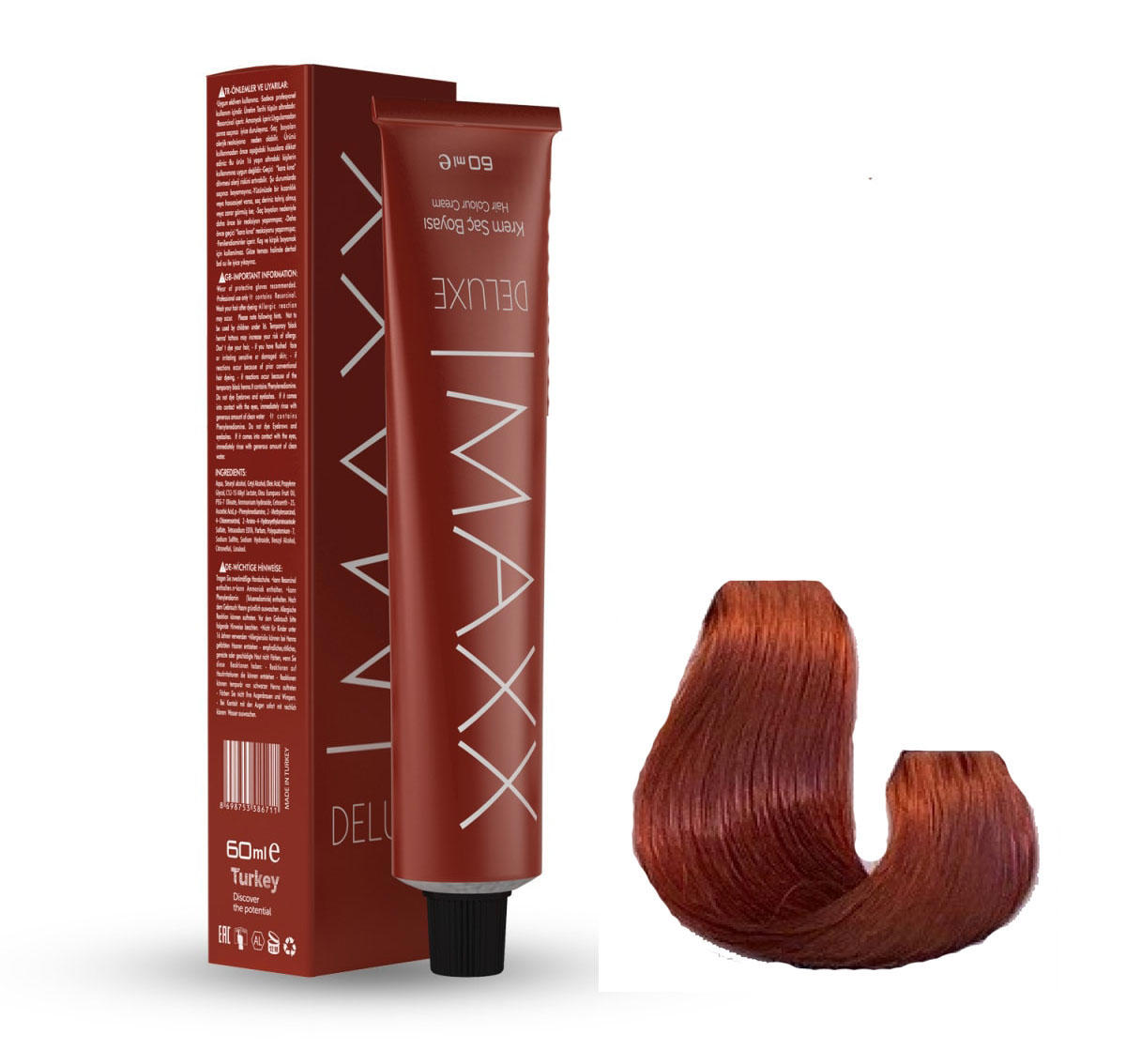 Maxx 8.45 Tarçın Bakır Krem Saç Boyası 60 ml