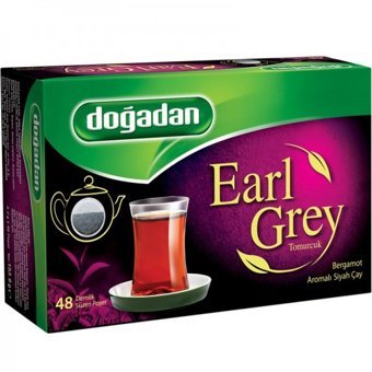 Doğadan Earl Grey Demlik Poşet Çay 48 Adet
