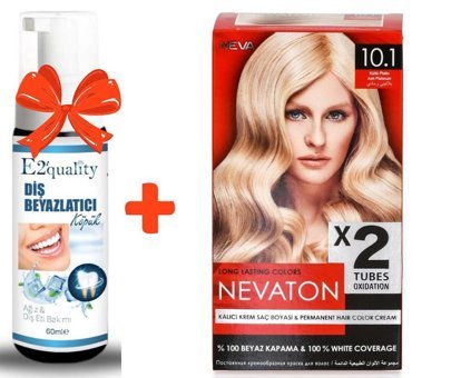 Fırat Kozmetik 10.1 Küllü Platin Krem Saç Boyası 2x50 ml
