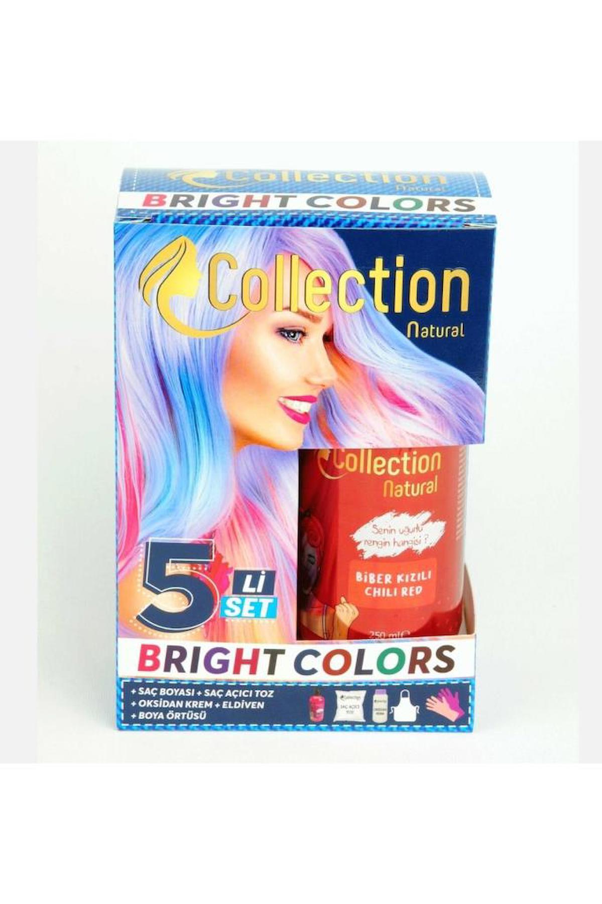 Collection Biber Kızılı Amonyaksız Krem Saç Boyası 250 ml