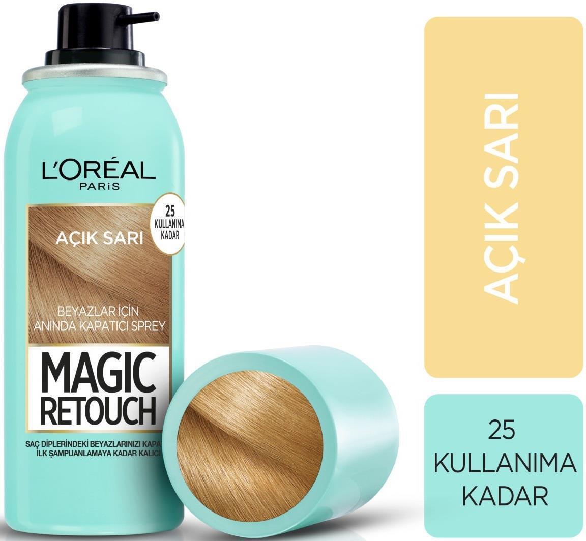 L'Oréal Paris 09 Açık Sarı Sprey Saç Boyası 75 ml
