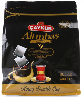 Çaykur Altınbaş Klasik Demlik Poşet Çay 80 Adet