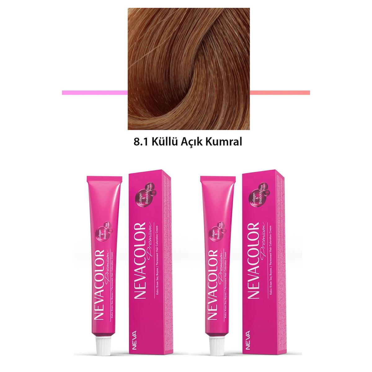 Shopping Store 8.1 Küllü Açık Kumral Krem Saç Boyası 50 gr