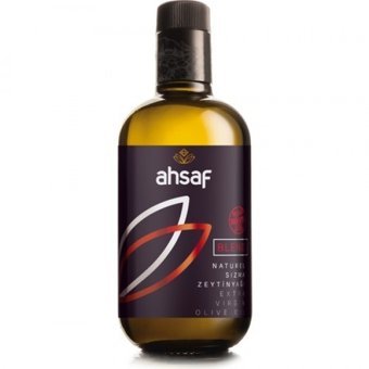 Ahsaf Blend Polifenolsüz Soğuk Sıkım Cam Sızma Zeytinyağı 0.5 lt