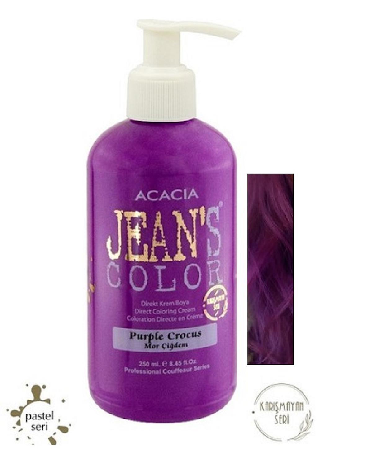 Acacia Mor Çiğdem Amonyaksız Krem Saç Boyası 250 ml