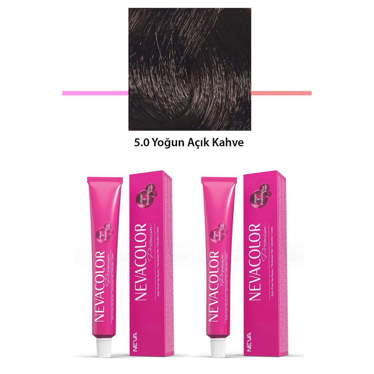 Shopping Store 5.0 Yoğun Açık Kahve Krem Saç Boyası 50 gr