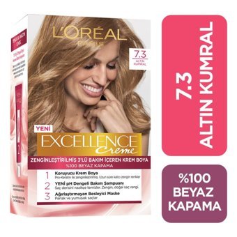 L'Oreal Professionnel 7.3 Altın Kumral Amonyaksız Krem Saç Boyası