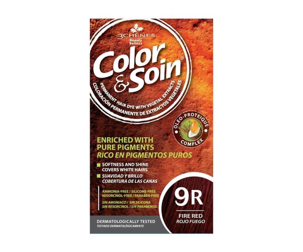 Color Soin 9R Fire Red Organik Krem Saç Boyası 120 ml
