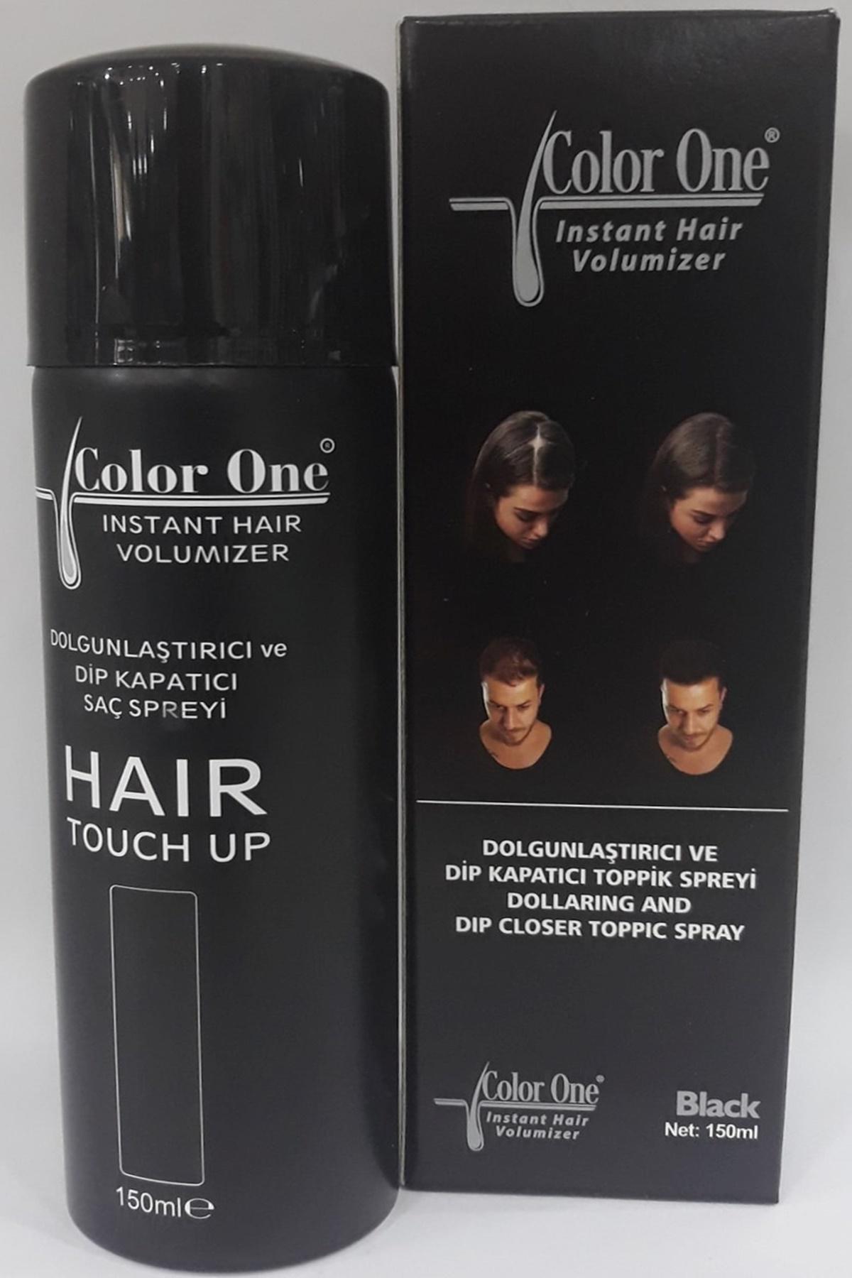 Color One Siyah Sprey Saç Boyası 150 ml