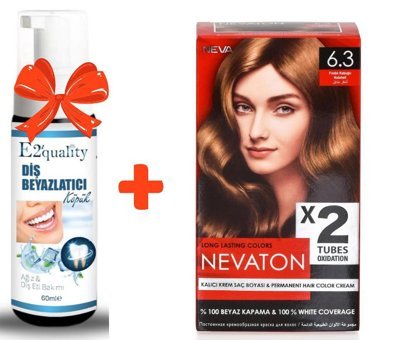 Fırat Kozmetik 6.3 Fındık Kabuğu Krem Saç Boyası 2x50 ml