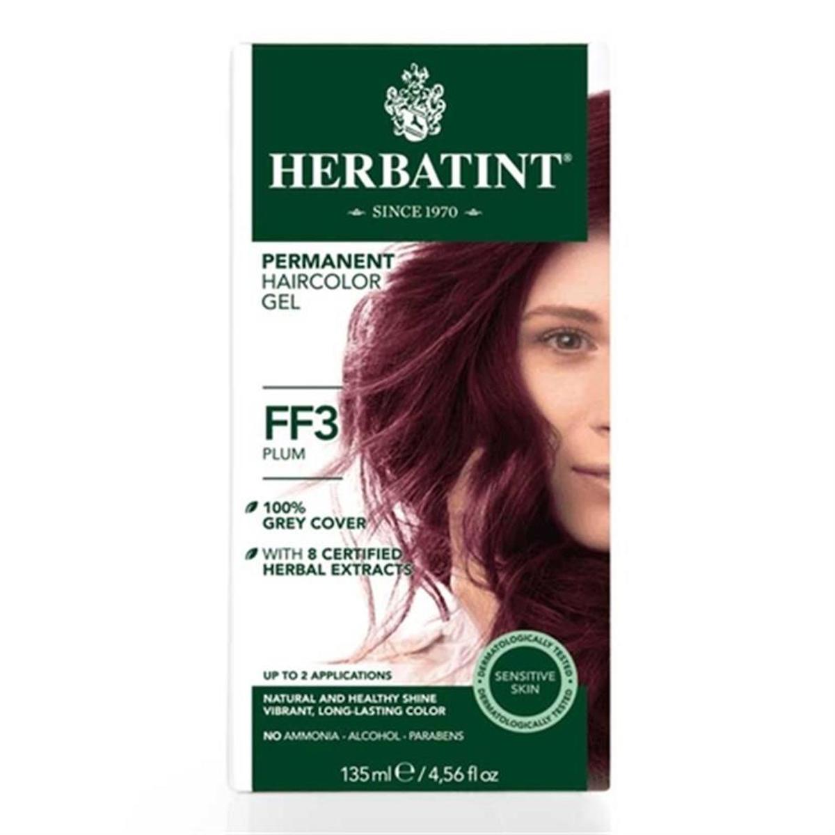 Herbatint FF3 Mürdüm Krem Saç Boyası 150 ml