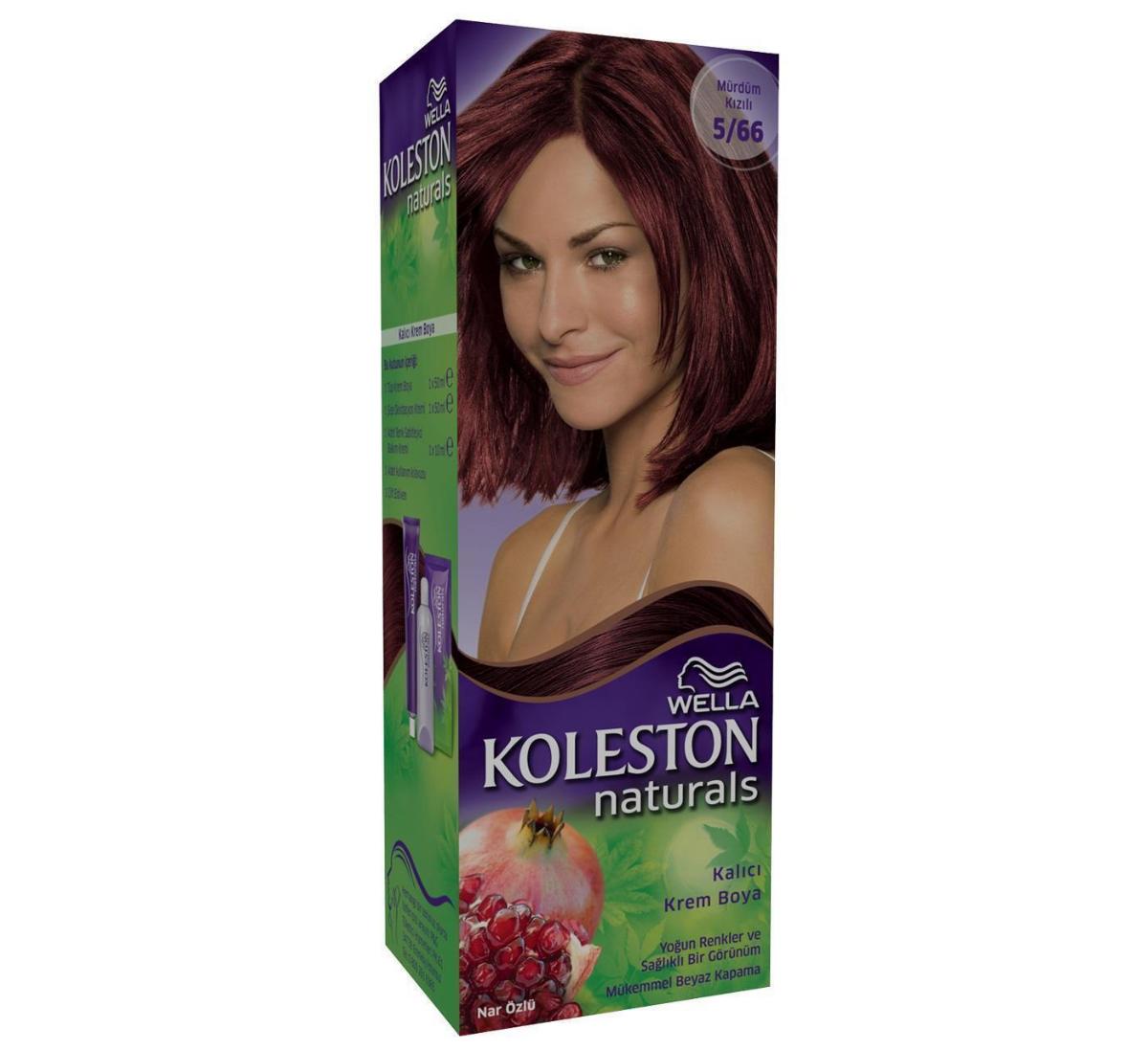 Wella Koleston 5.66 Mürdüm Kızılı Krem Saç Boyası 50 ml