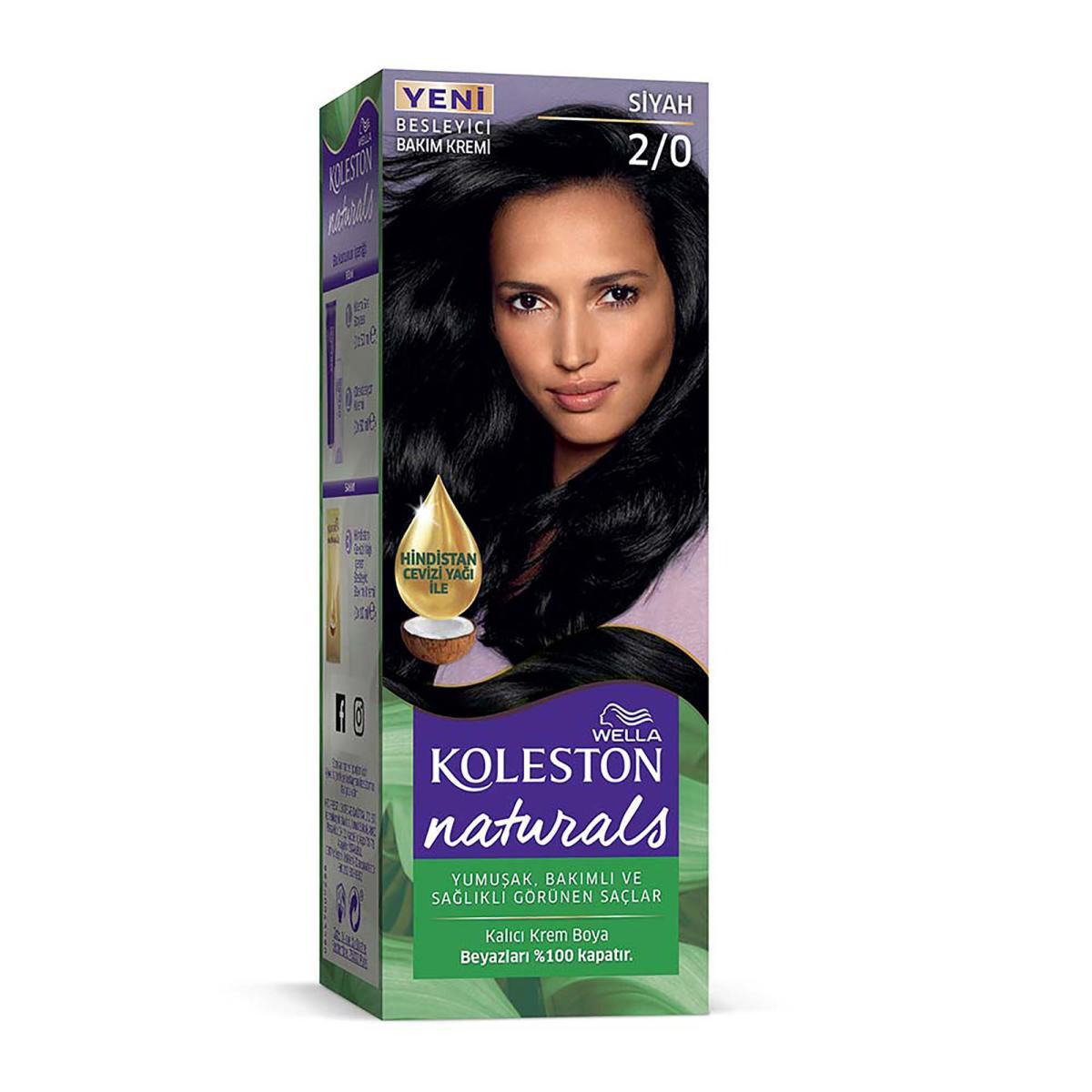 Wella 2.0 Siyah Krem Saç Boyası 50 ml