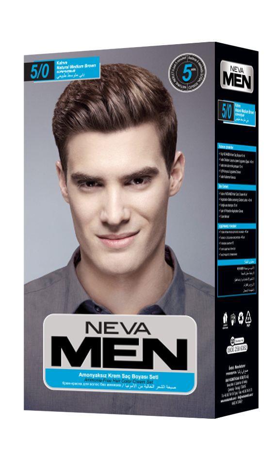 Neva 5/0 Amonyaksız Krem Erkek Saç Boyası
