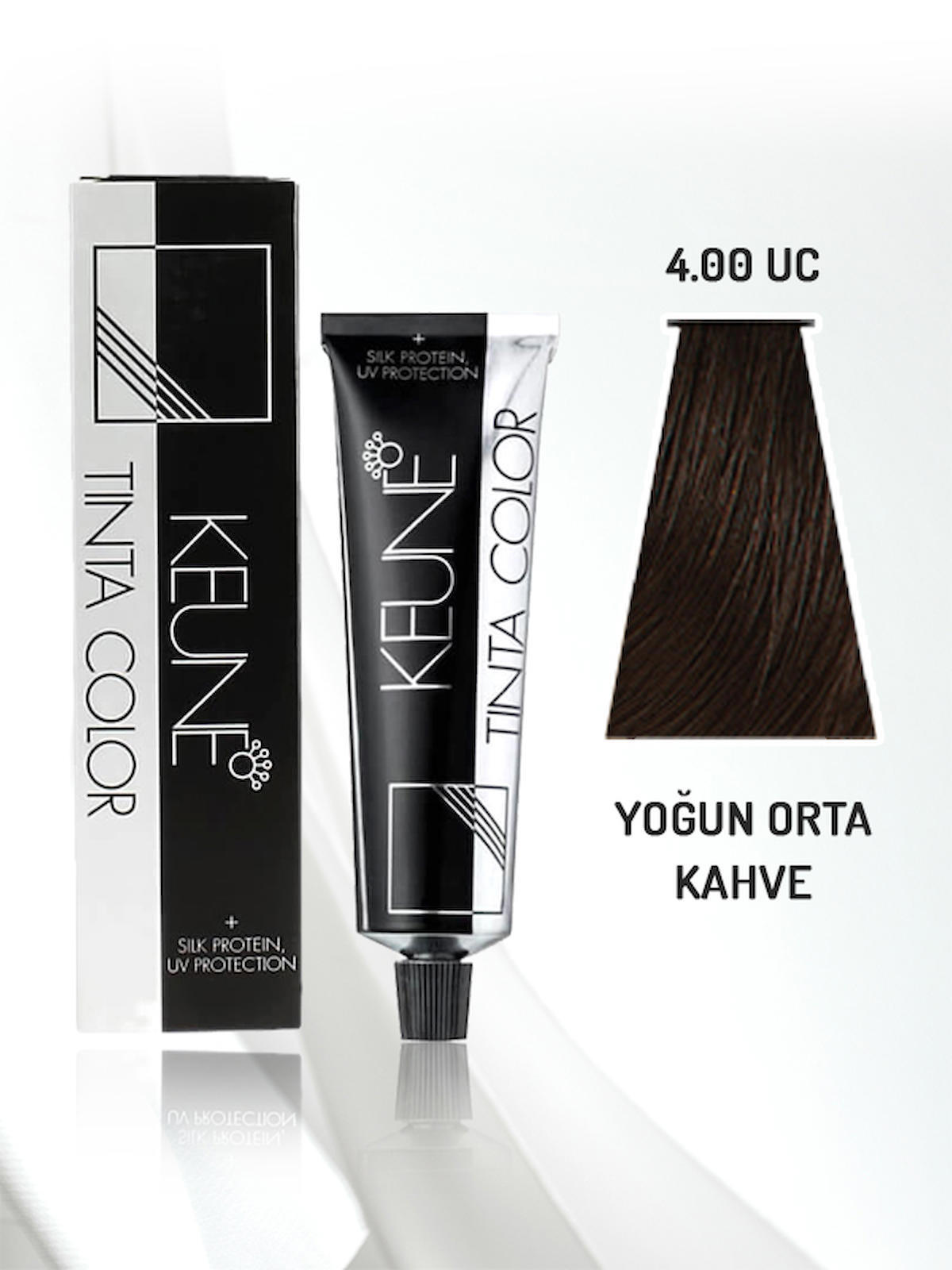 Keune 4.00 UC Yoğun Orta Kahve Krem Saç Boyası 60 ml