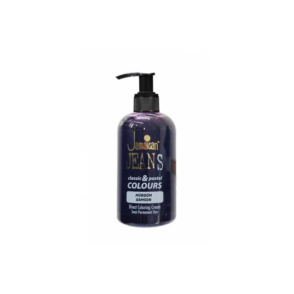 Jeans Color 582 Mürdüm Amonyaksız Krem Saç Boyası 250 ml
