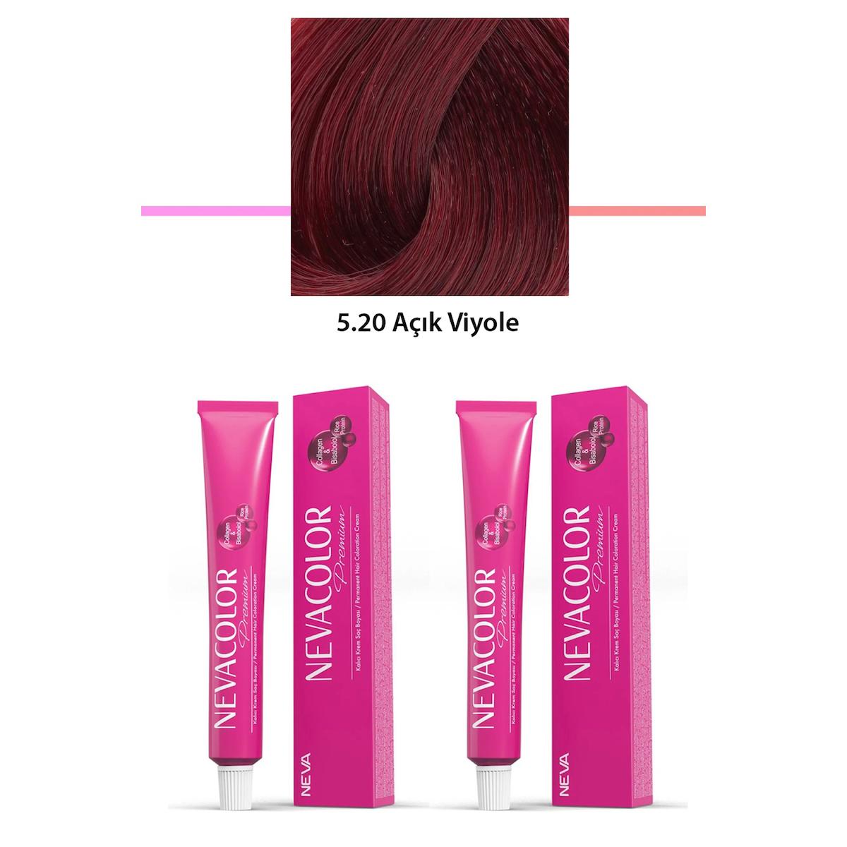 Shopping Store 5.20 Açık Viyole Krem Saç Boyası 50 gr