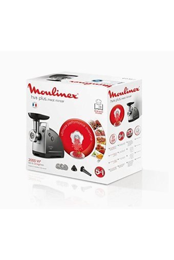 Moulinex HV8 Plus İçli Köfte Aparatlı Salça Aparatlı 2000 W Kıyma Makinesi
