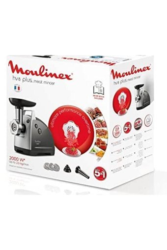 Moulinex HV8 Plus İçli Köfte Aparatlı Salça Aparatlı 2000 W Kıyma Makinesi