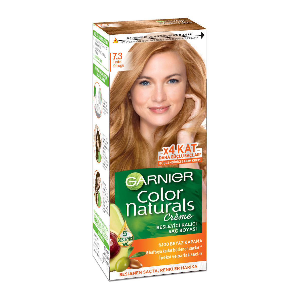 L'Oréal Paris 7.3 Fındık Kabuğu Amonyaksız Krem Saç Boyası 112 ml