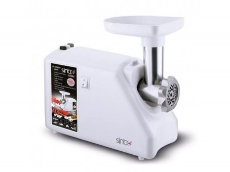 Sinbo SHB 3108 İçli Köfte Aparatlı Salça Aparatlı 2000 W Kıyma Makinesi