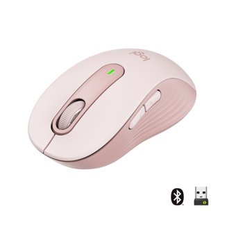 Logitech M650 Yatay Kablosuz Pembe Optik Mouse