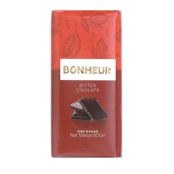 Bonheur Bitter Çikolata 80 gr