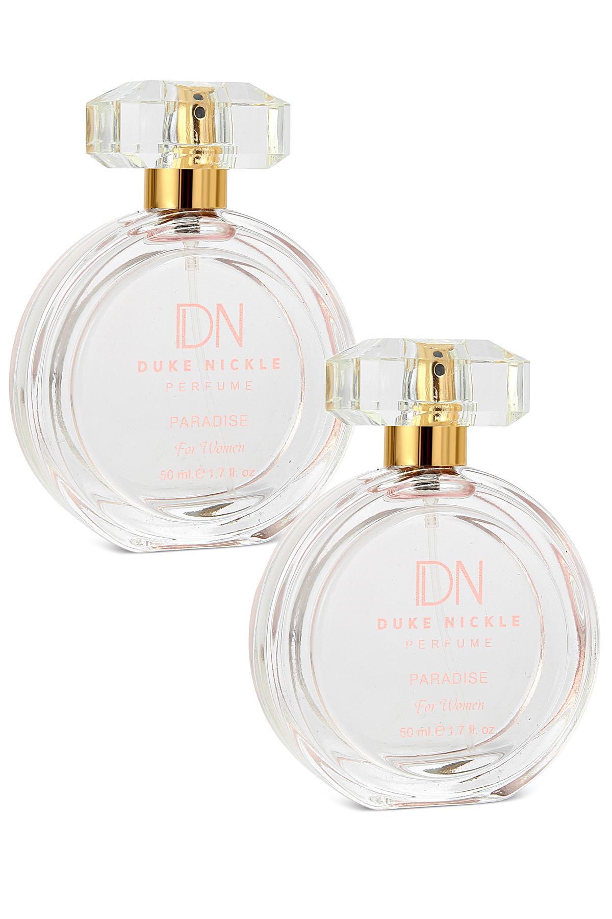 Duke Nickle Paradise EDP Çiçeksi-Meyvemsi Kadın Parfüm 2x50 ml