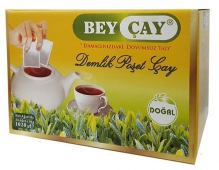 Bey Çay Demlik Poşet Çay 34 Adet