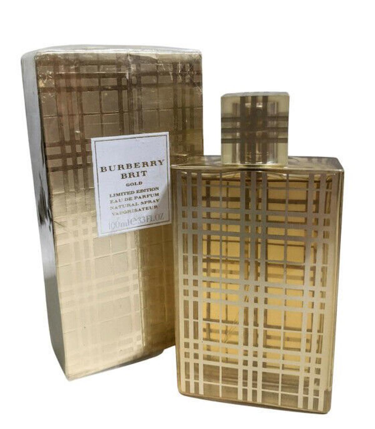 Burberry Brit Gold EDP Çiçeksi-Oryantal Kadın Parfüm 100 ml