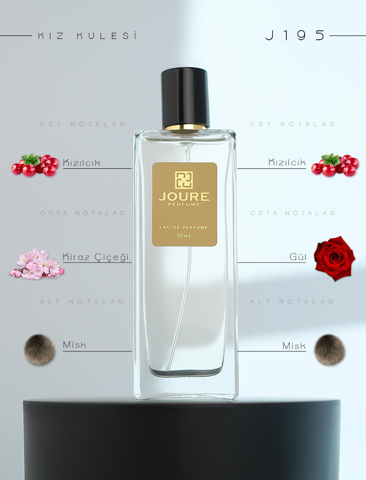 Joure Perfume Joure J195 EDP Çiçeksi Kadın Parfüm 50 ml