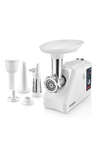 Bernardo BRND-111 İçli Köfte Aparatlı Salça Aparatlı 2000 W Kıyma Makinesi