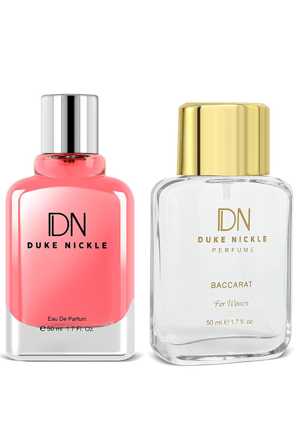 Duke Nickle Baccarat & Bellezza EDP Baharatlı-Çiçeksi Kadın Parfüm 2x50 ml