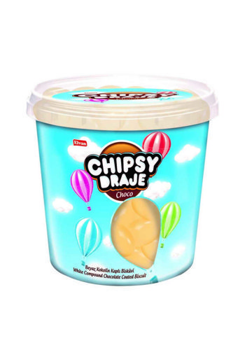 Elvan Chipsy Draje Bisküvili Çikolata 400 gr