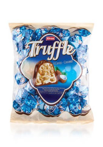 Elvan Truffle Hindistan Cevizli Çikolata 500 gr