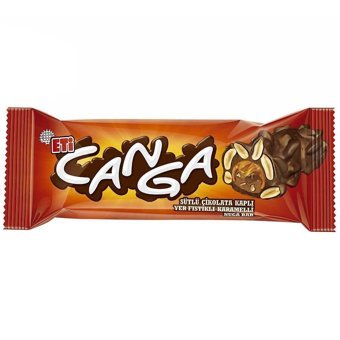 Eti Canga Karamelli Yer Fıstıklı Çikolata 45 gr