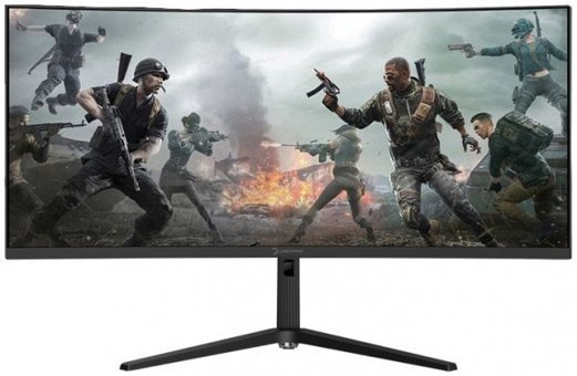 Gamepower WQ35 180 Hz 1 ms 35 inç UWQHD Kavisli Ekran Kavisli Ekran VA HDMI 3440 x 1440 px LED Oyuncu Monitör