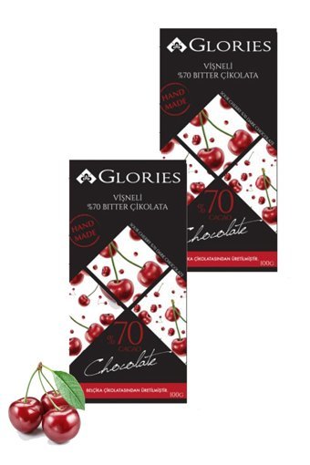 Glories Vişneli Çikolata 100 gr 2 Adet