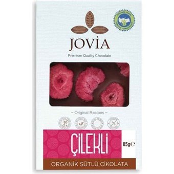 Jovia Çilekli Çikolata 85 gr