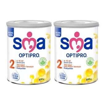 Sma 2 Optipro Probiyotik Devam Sütü 2x800 gr