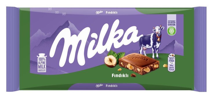 Milka Fındıklı Çikolata 80 gr