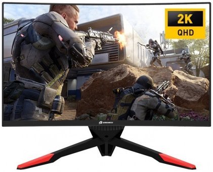 GameBooster GB-277GCQ 144 Hz 1 ms 27 inç WQHD Kavisli Ekran VA HDMI Freesync G-Sync 2560 x 1440 px LED Oyuncu Monitör