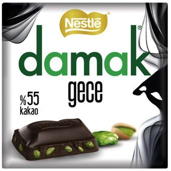 Nestle Damak Antep Fıstıklı Çikolata 65 gr 12 Adet
